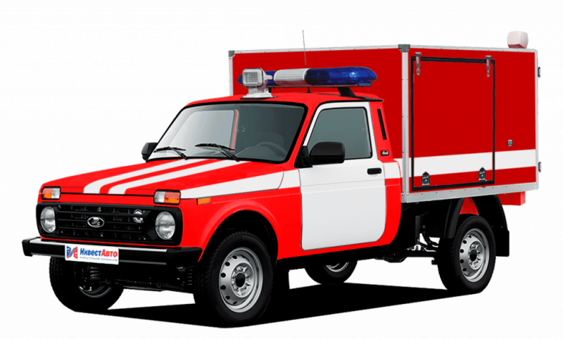 Автомобиль первой помощи (АПП-1) на базе ВИС 2346 Niva