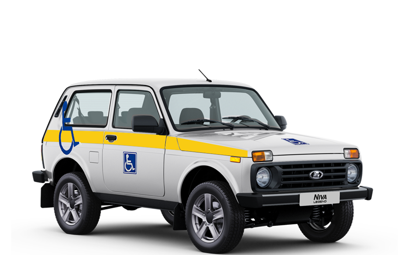 Lada Niva Legend (3 дв.) для перевозки инвалидов с поворотным креслом