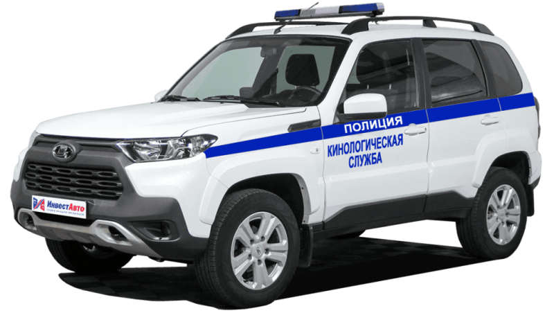 Автомобиль кинологической службы на базе Lada Niva Travel