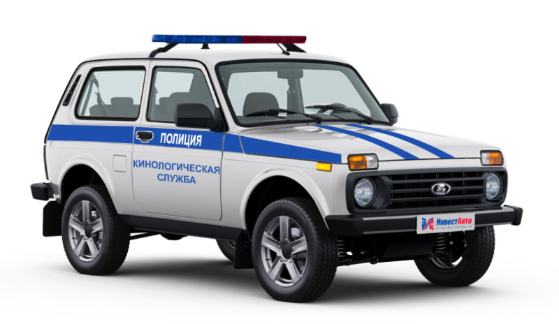 Автомобиль кинологической службы на базе Lada Niva Legend (3 дв.)